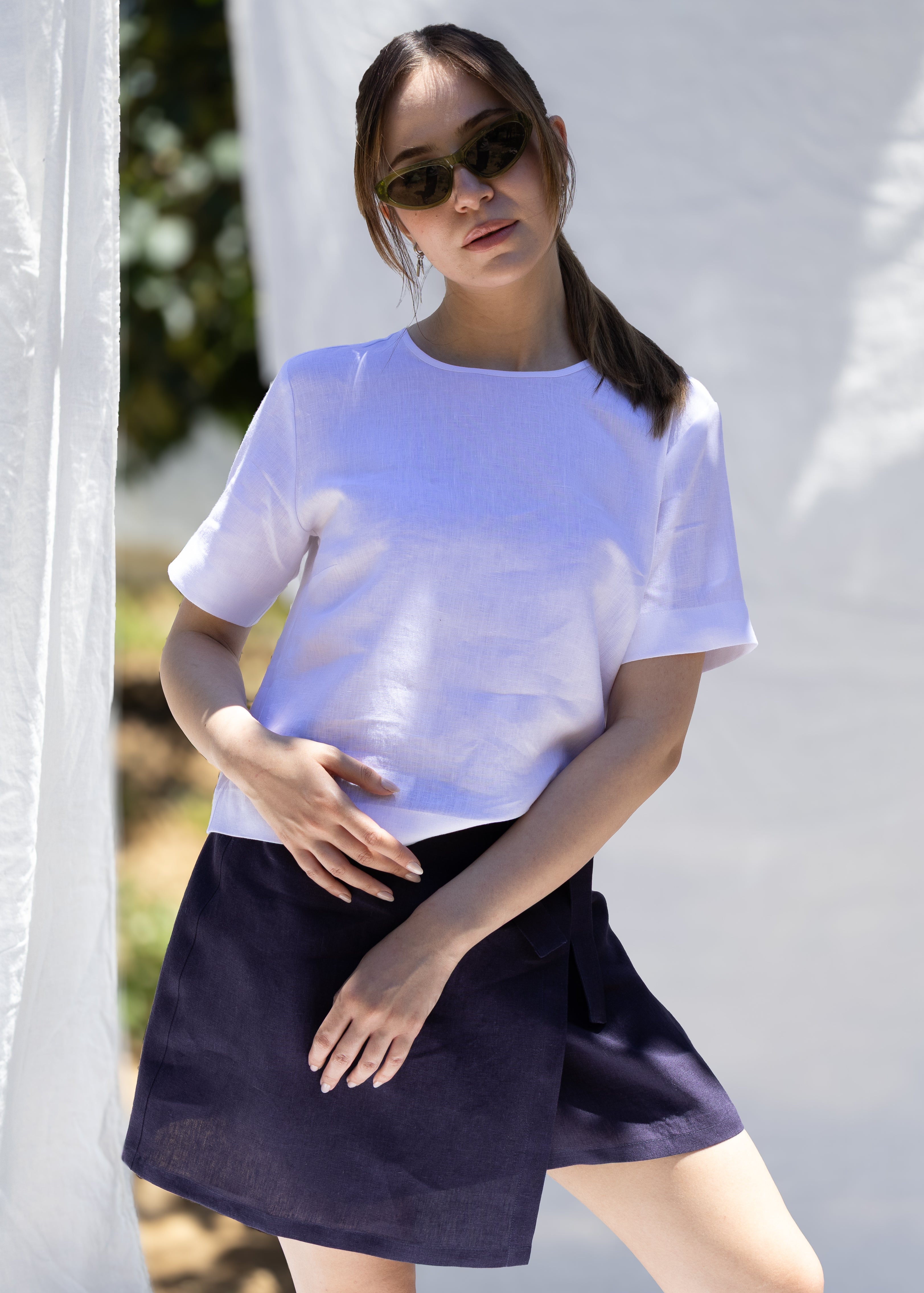 MILA KETEN BLUZ