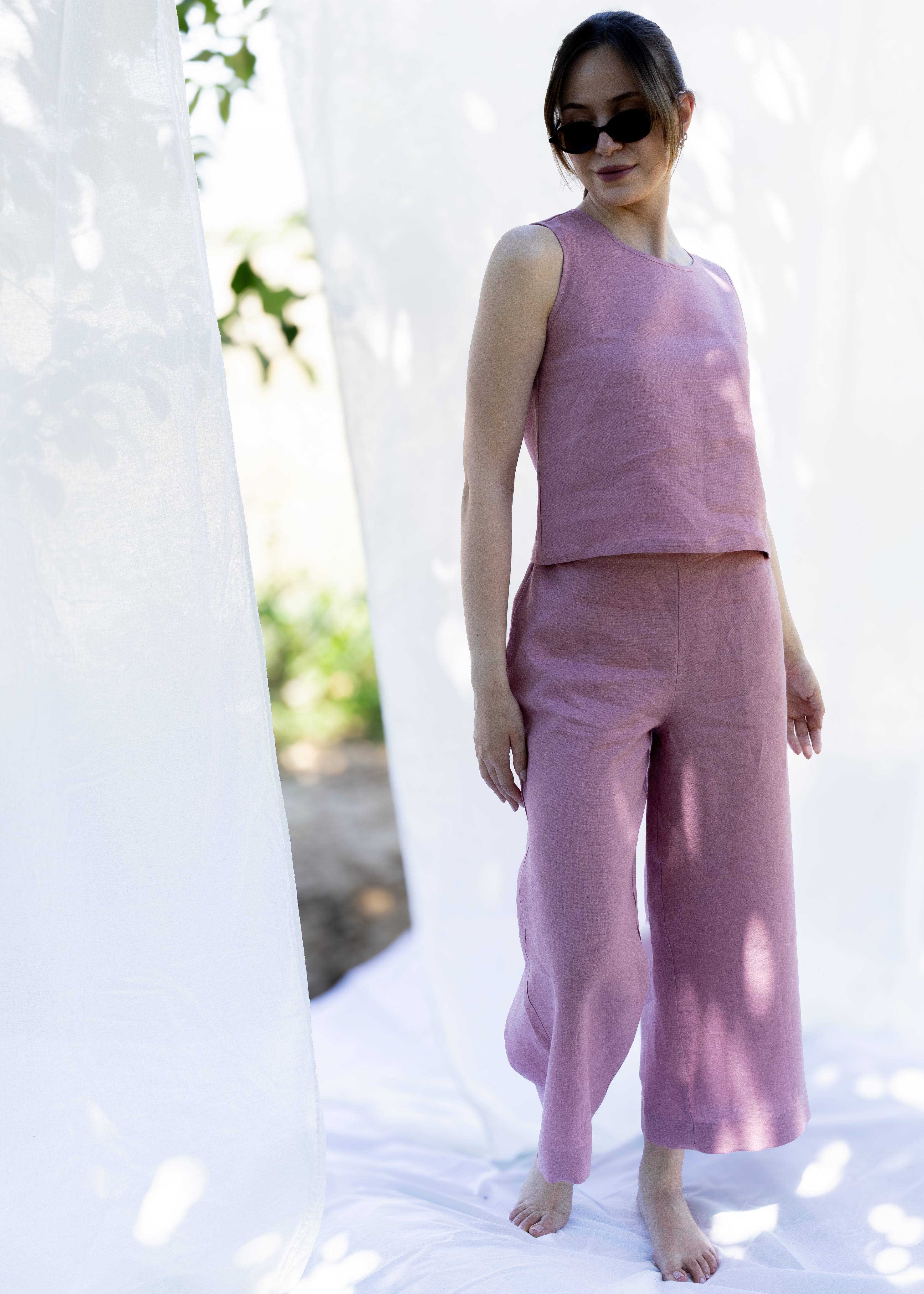 ROSIE KETEN PANTOLON