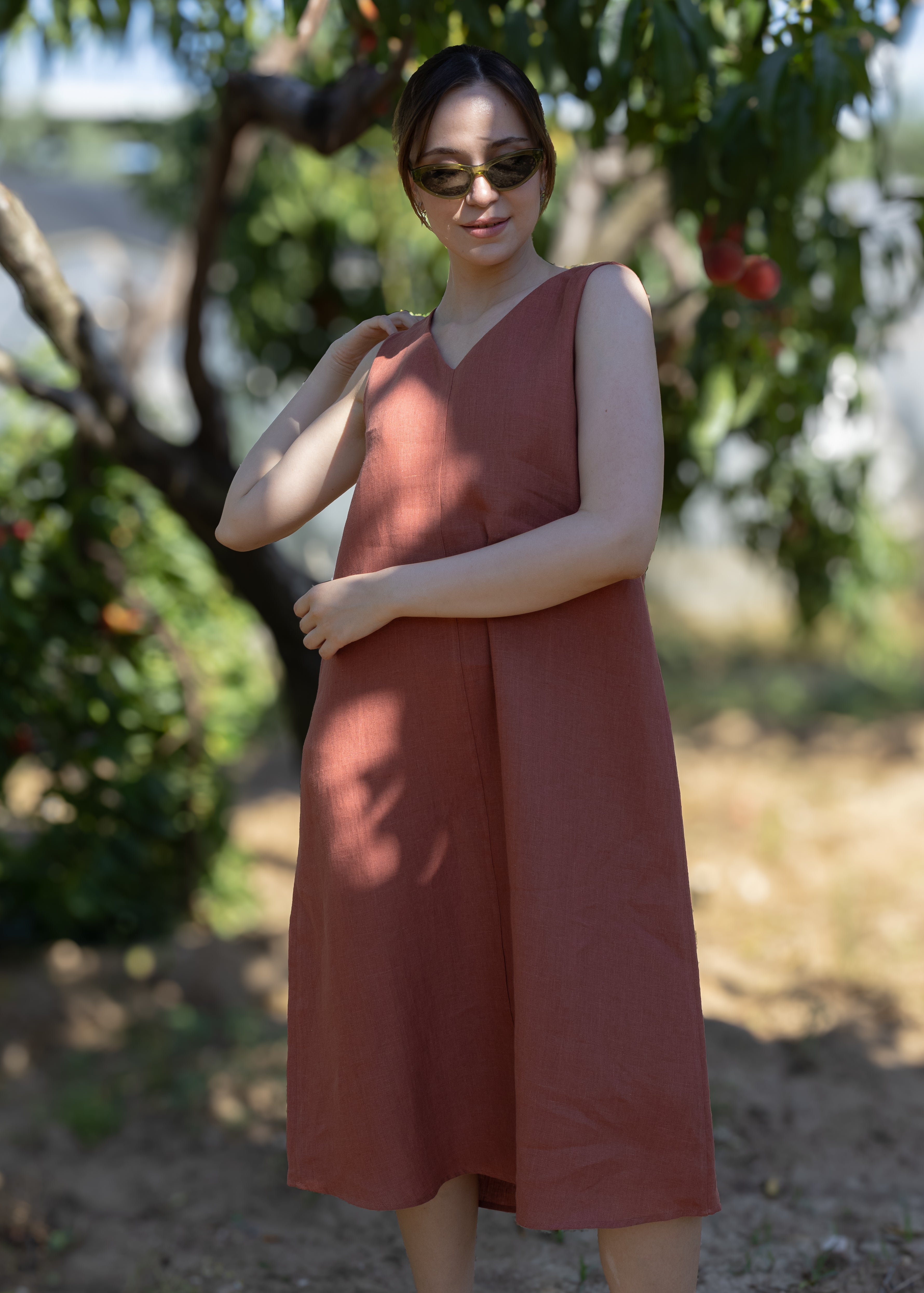 NINA KETEN ELBISE