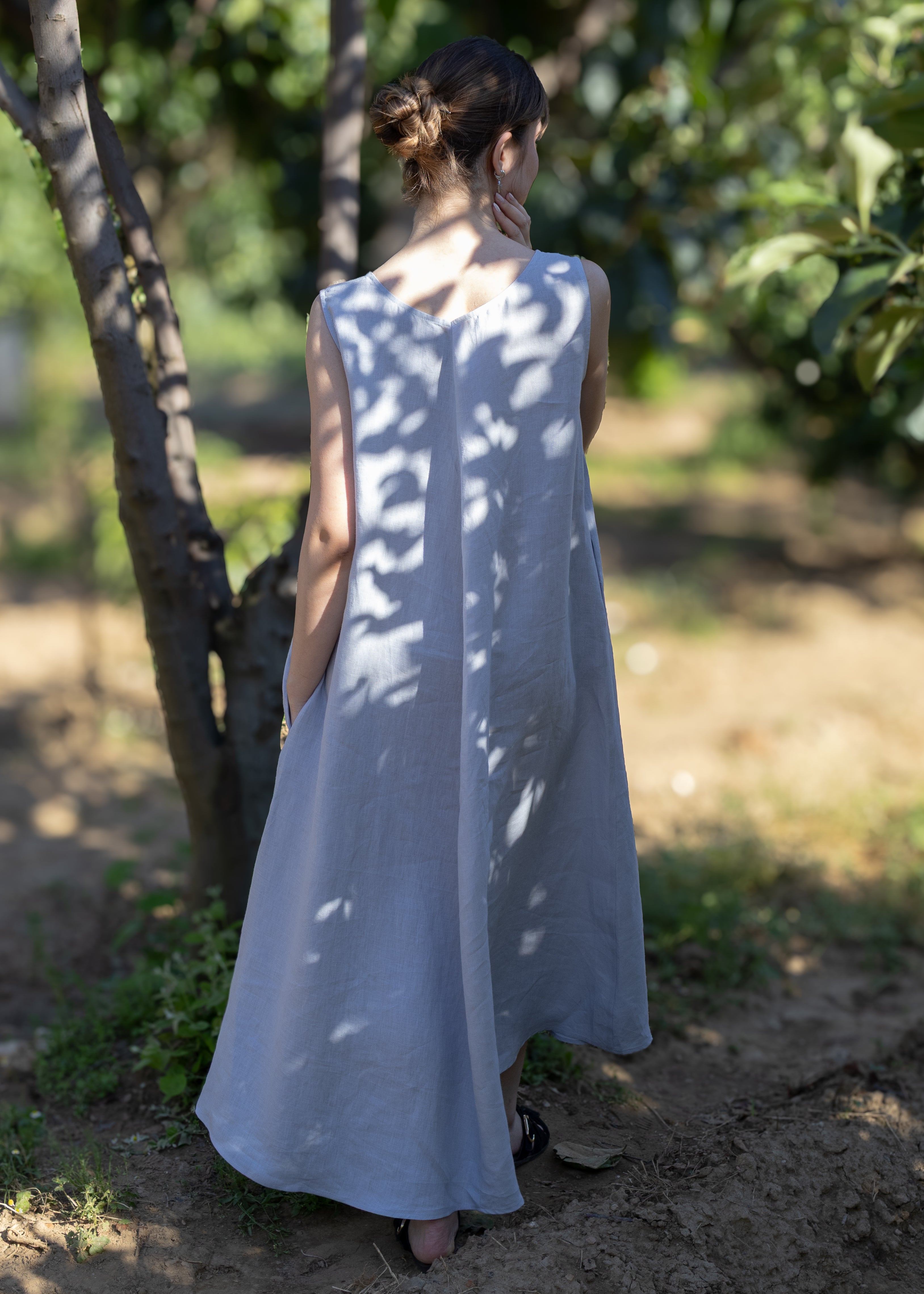 GAIA KETEN ELBISE
