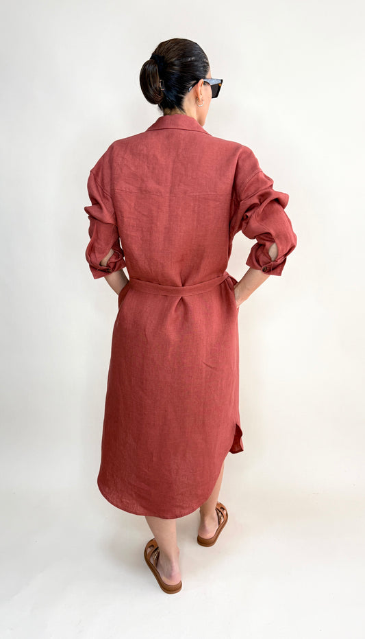 OVERSIZE SHIRT DRESS