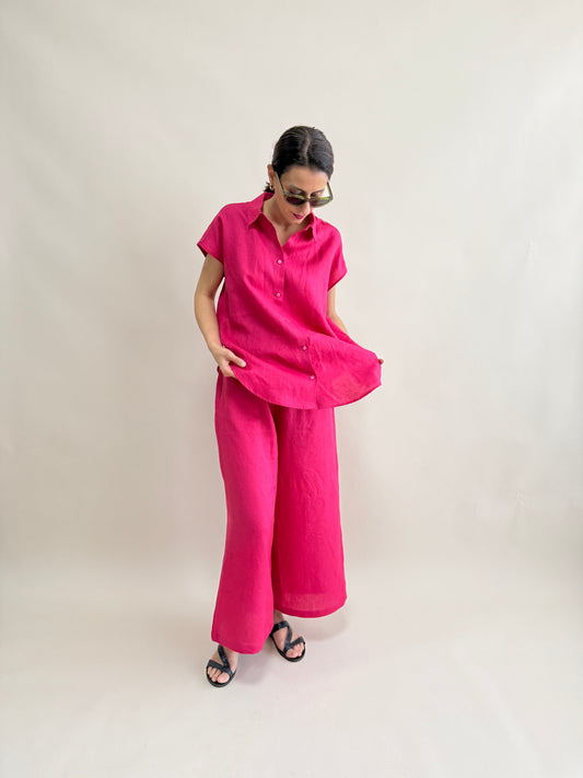 DROP SHOULDER COMFORTABLE SHIRT