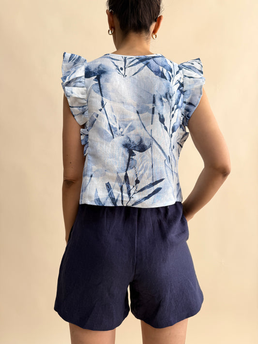 FIRFIR KOL VOLANLI BLUZ