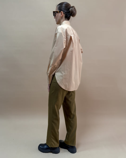 POPLİN OVERSIZE GÖMLEK