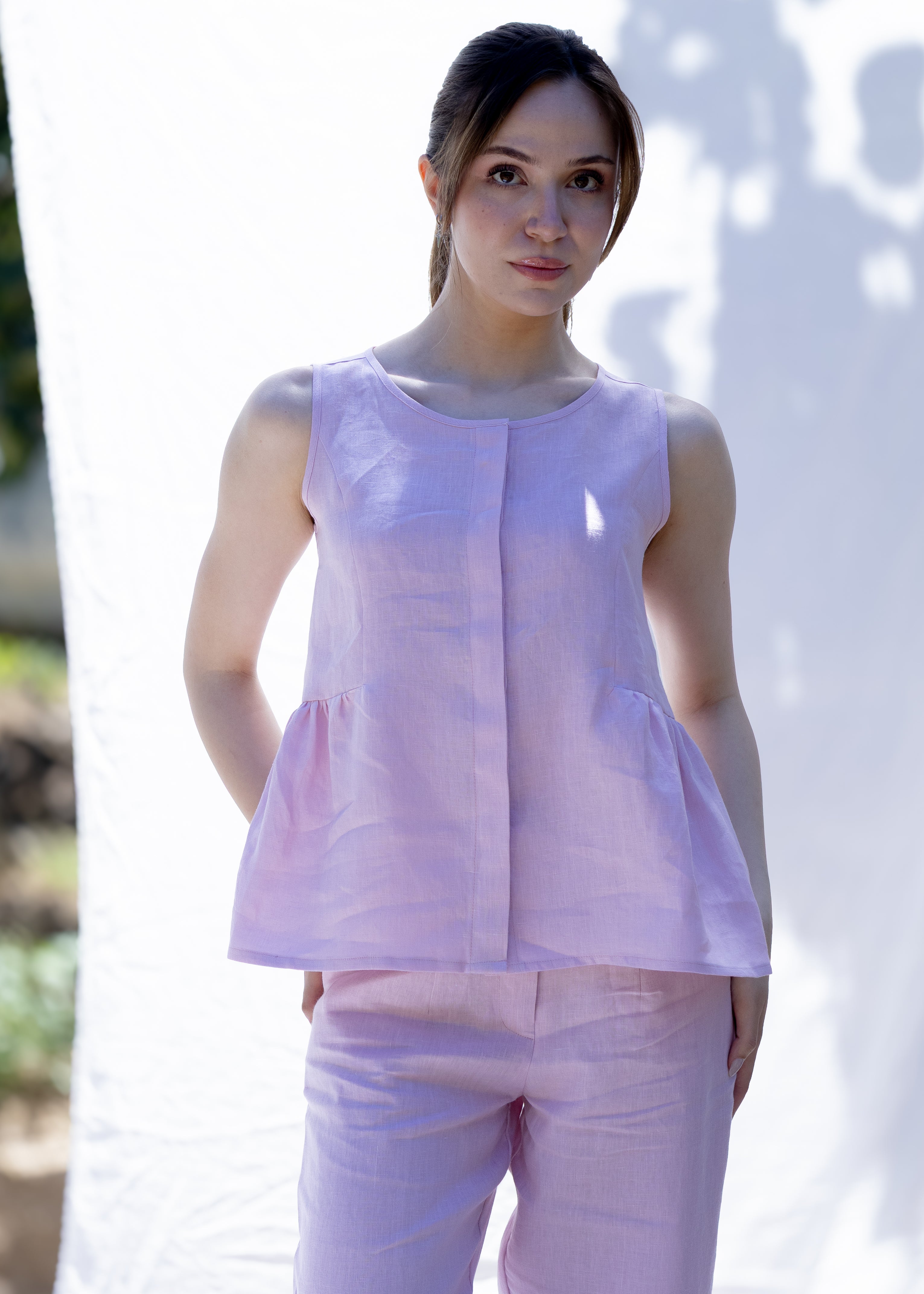 IRIS KETEN BLUZ