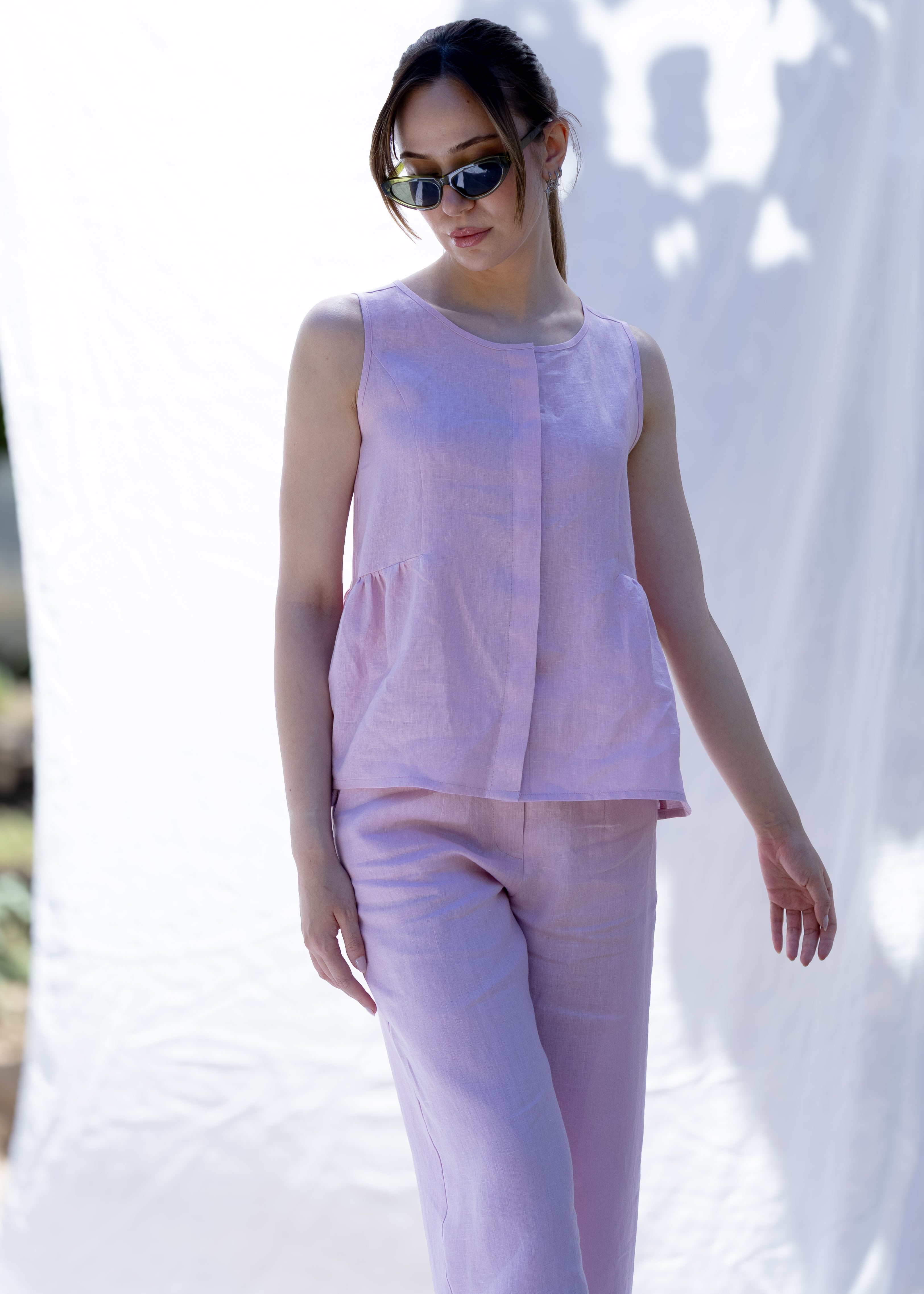 IRIS KETEN BLUZ