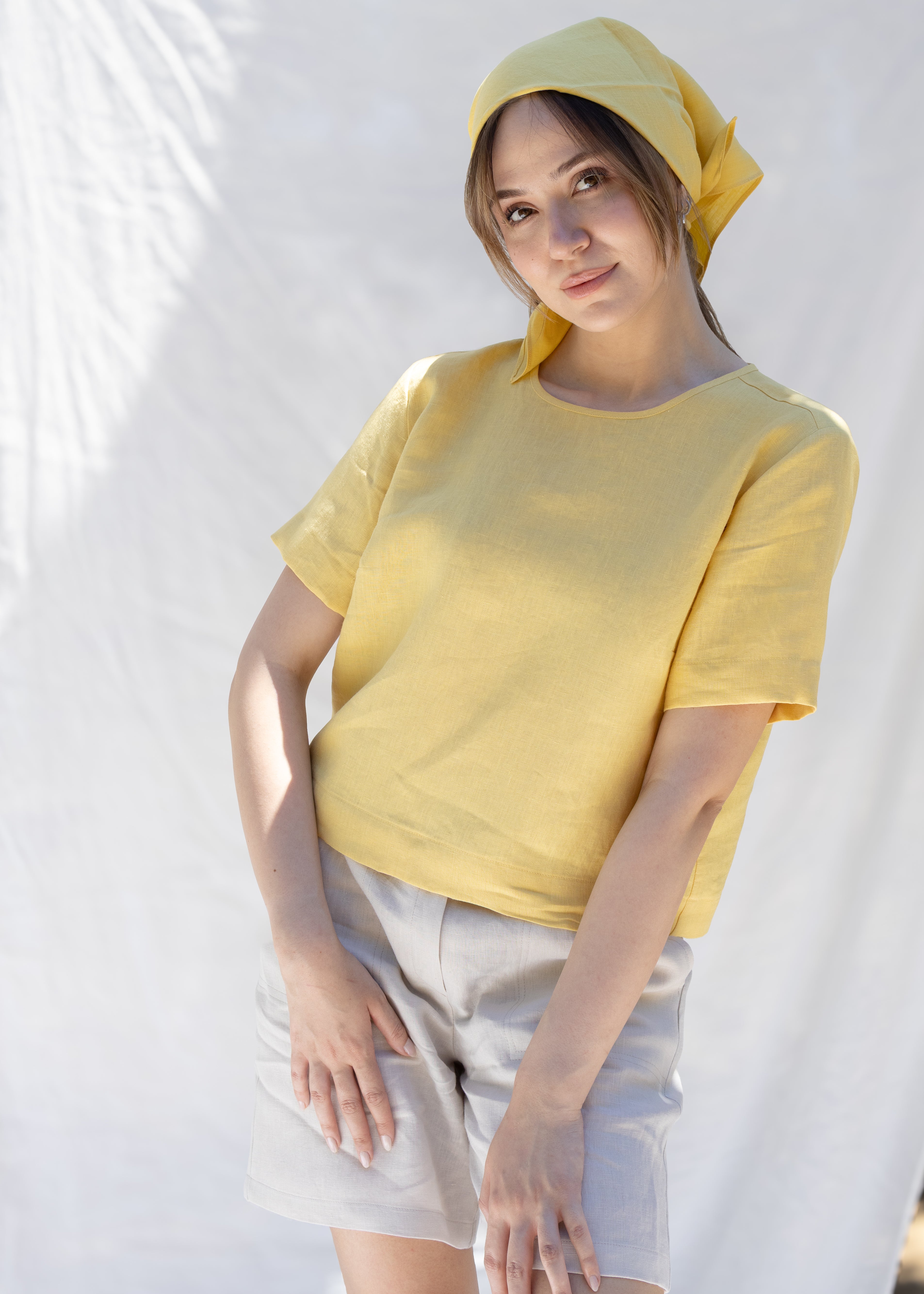 SCARLET KETEN FULAR