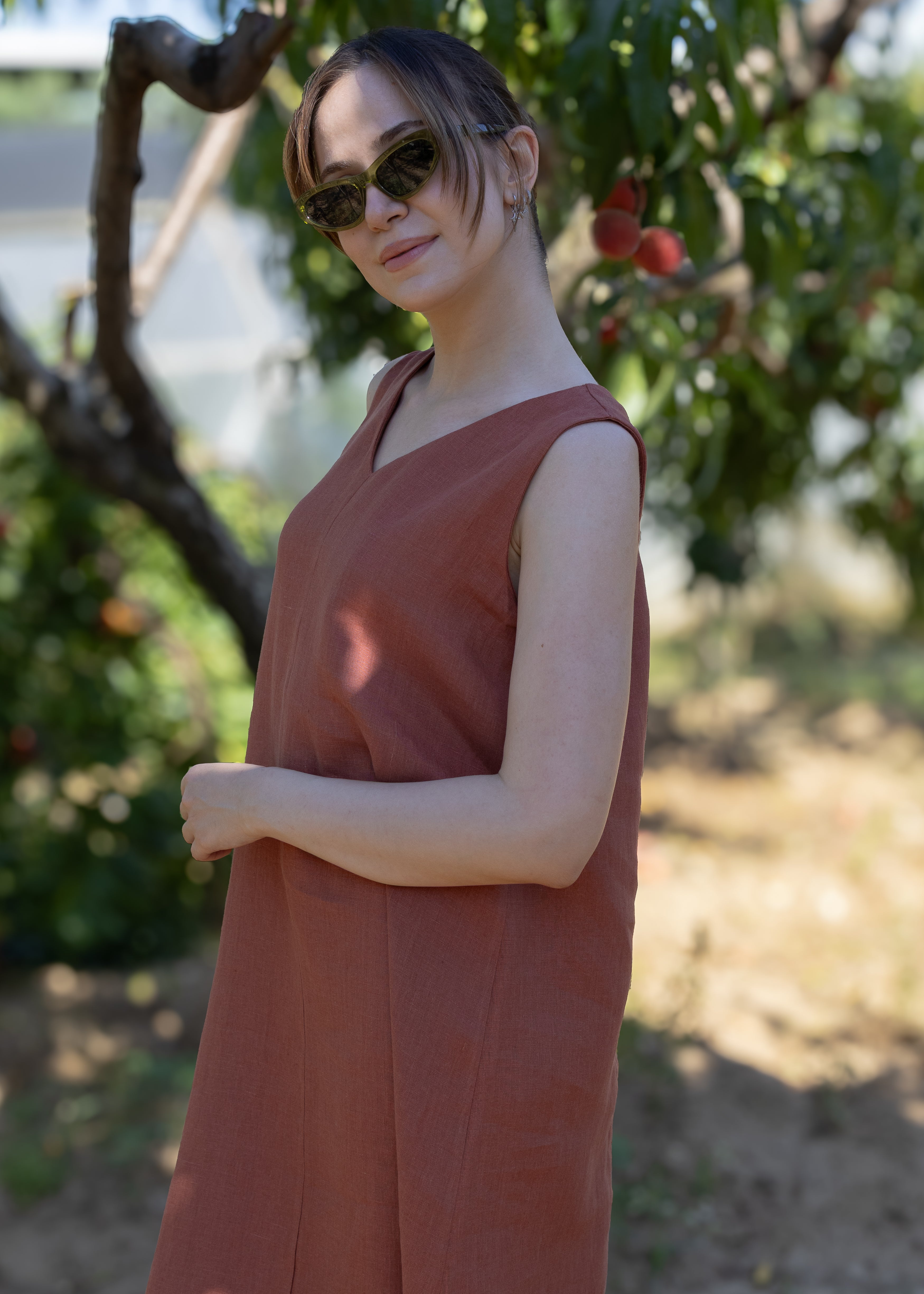 NINA KETEN ELBISE