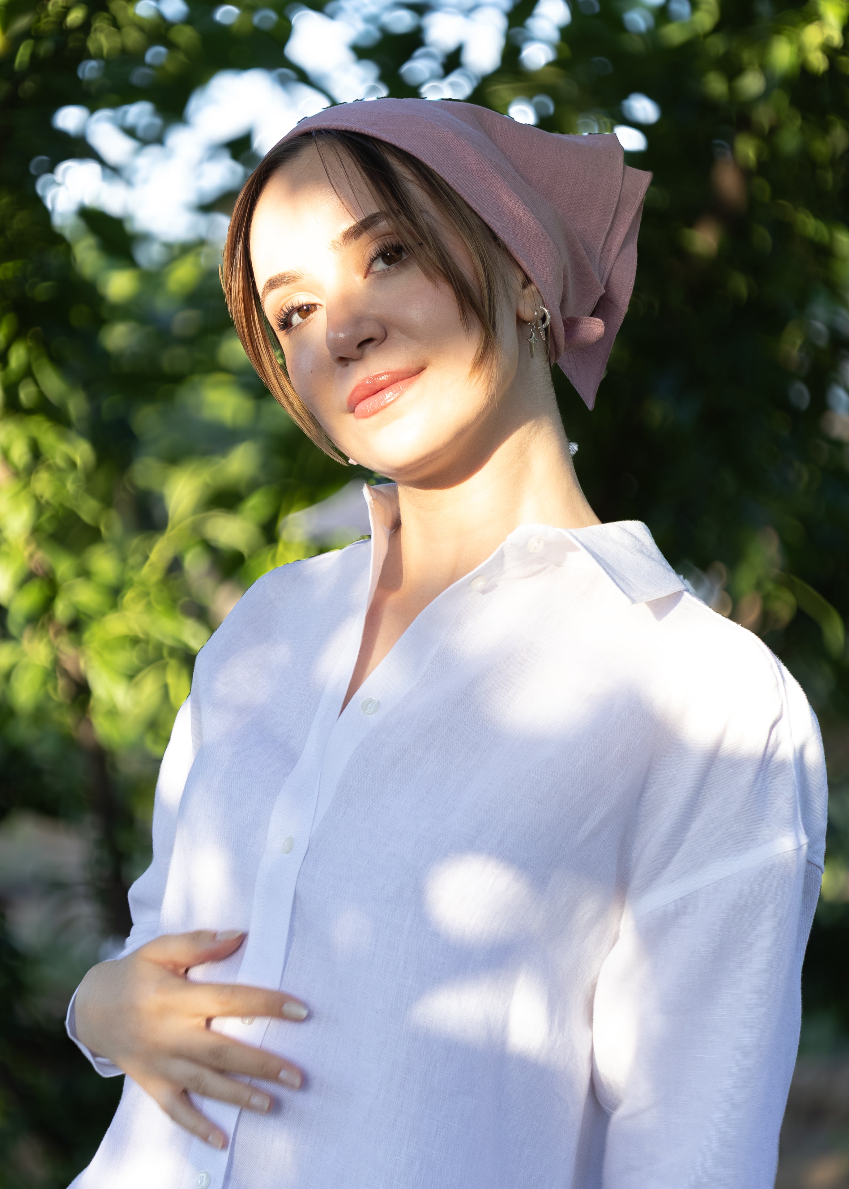 SCARLET KETEN FULAR