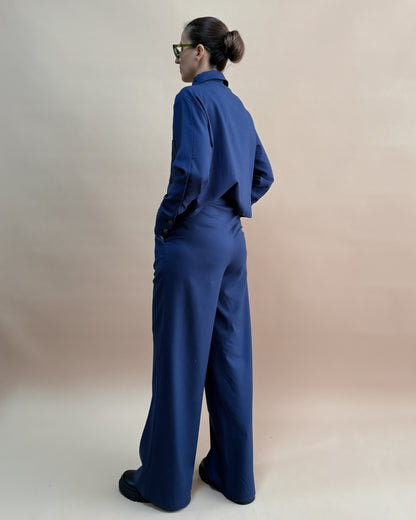 SAF MERİNO YÜN CEKET