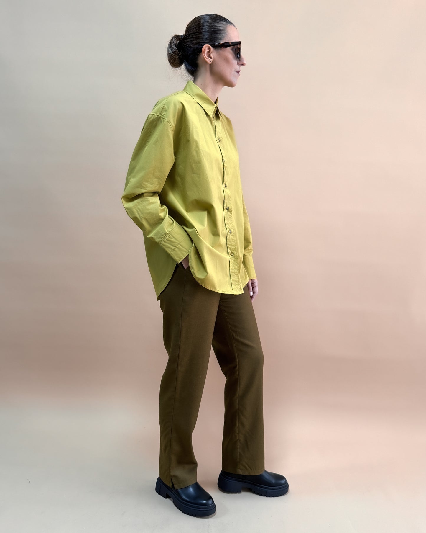 POPLİN OVERSIZE GÖMLEK