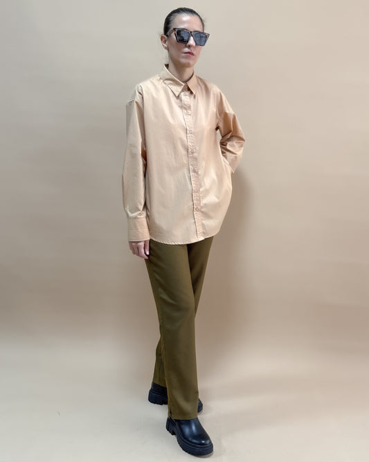 POPLİN OVERSIZE GÖMLEK