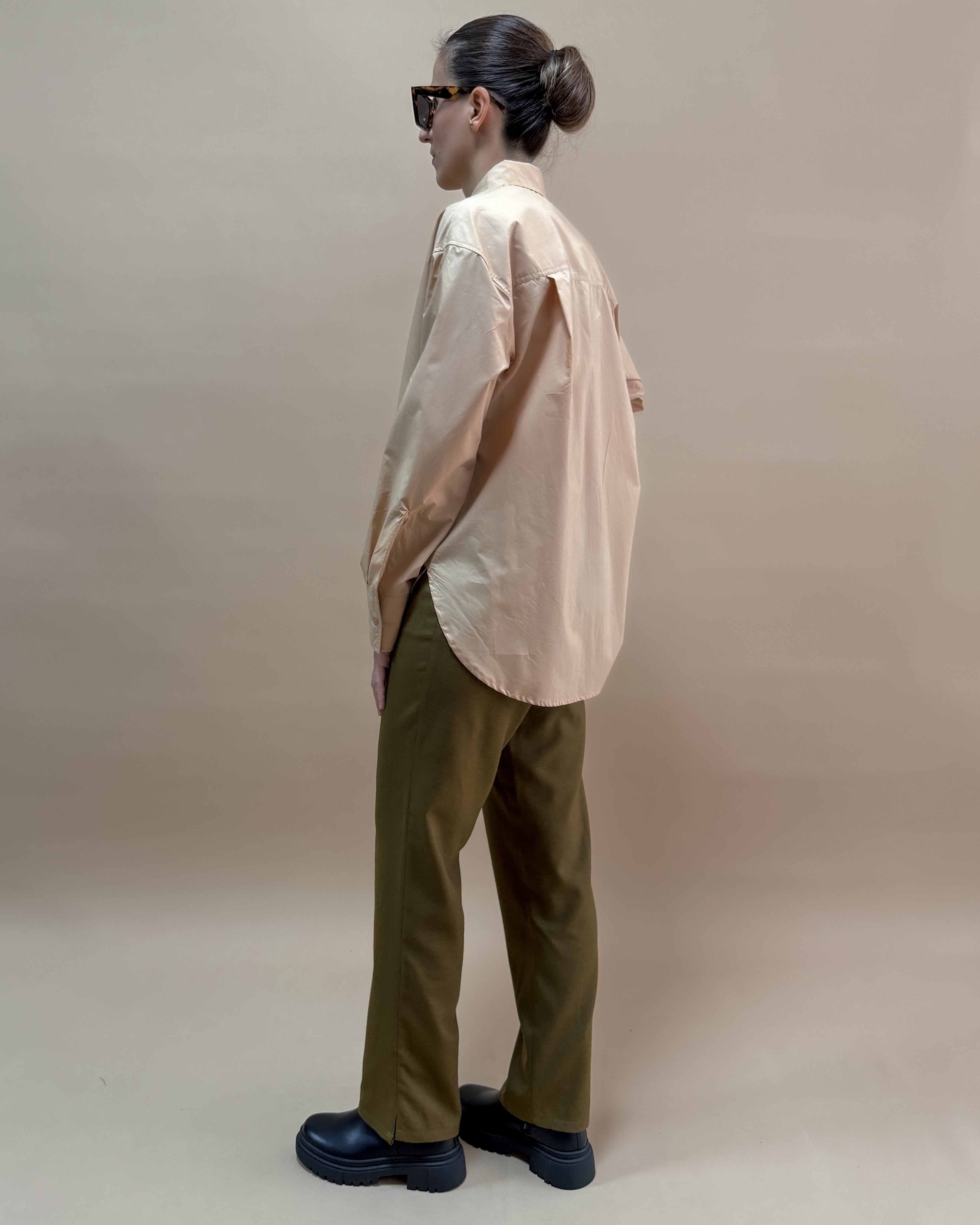 POPLİN OVERSIZE GÖMLEK