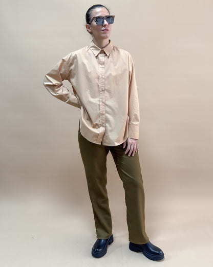 POPLİN OVERSIZE GÖMLEK