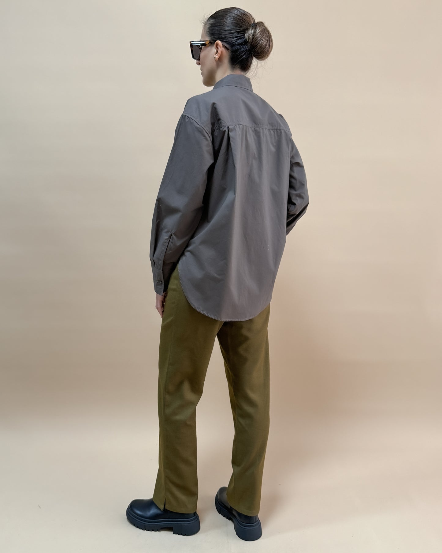 POPLİN OVERSIZE GÖMLEK