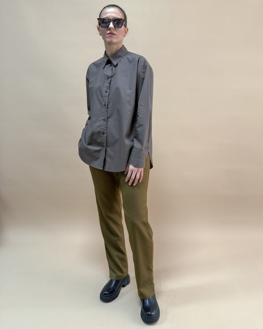 POPLİN OVERSIZE GÖMLEK