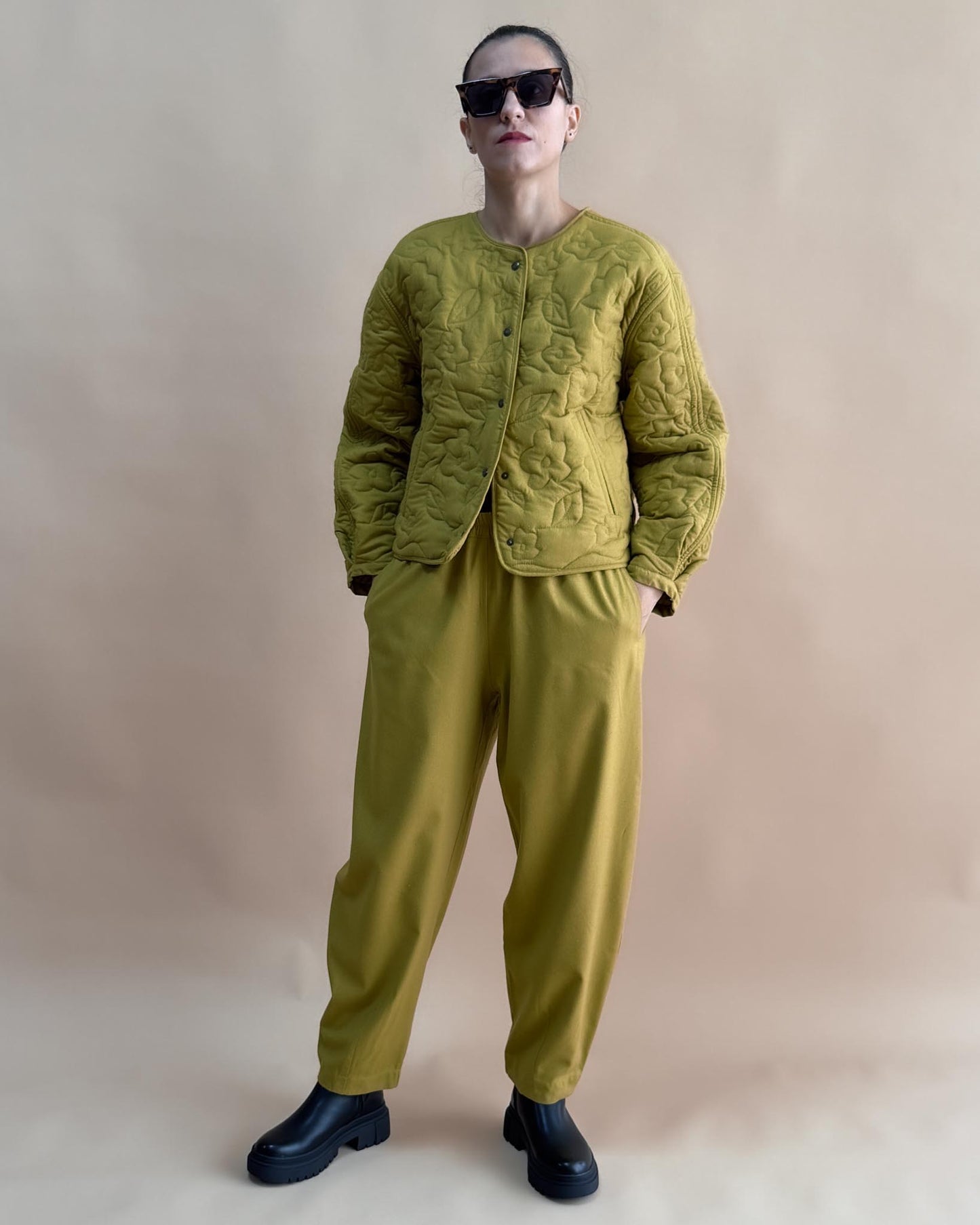 BURET İPEK KAPİTONELİ CEKET