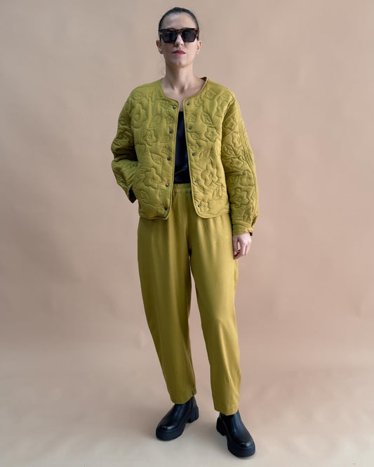 BURET İPEK SOFT BARREL PANTOLON