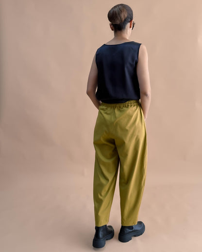 BURET İPEK SOFT BARREL PANTOLON