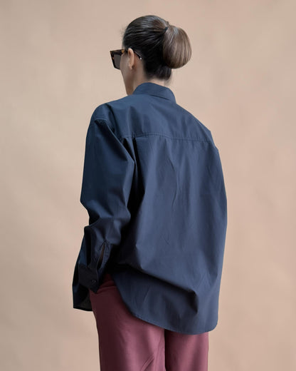 POPLİN OVERSIZE GÖMLEK