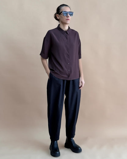 BURET İPEK SOFT BARREL PANTOLON