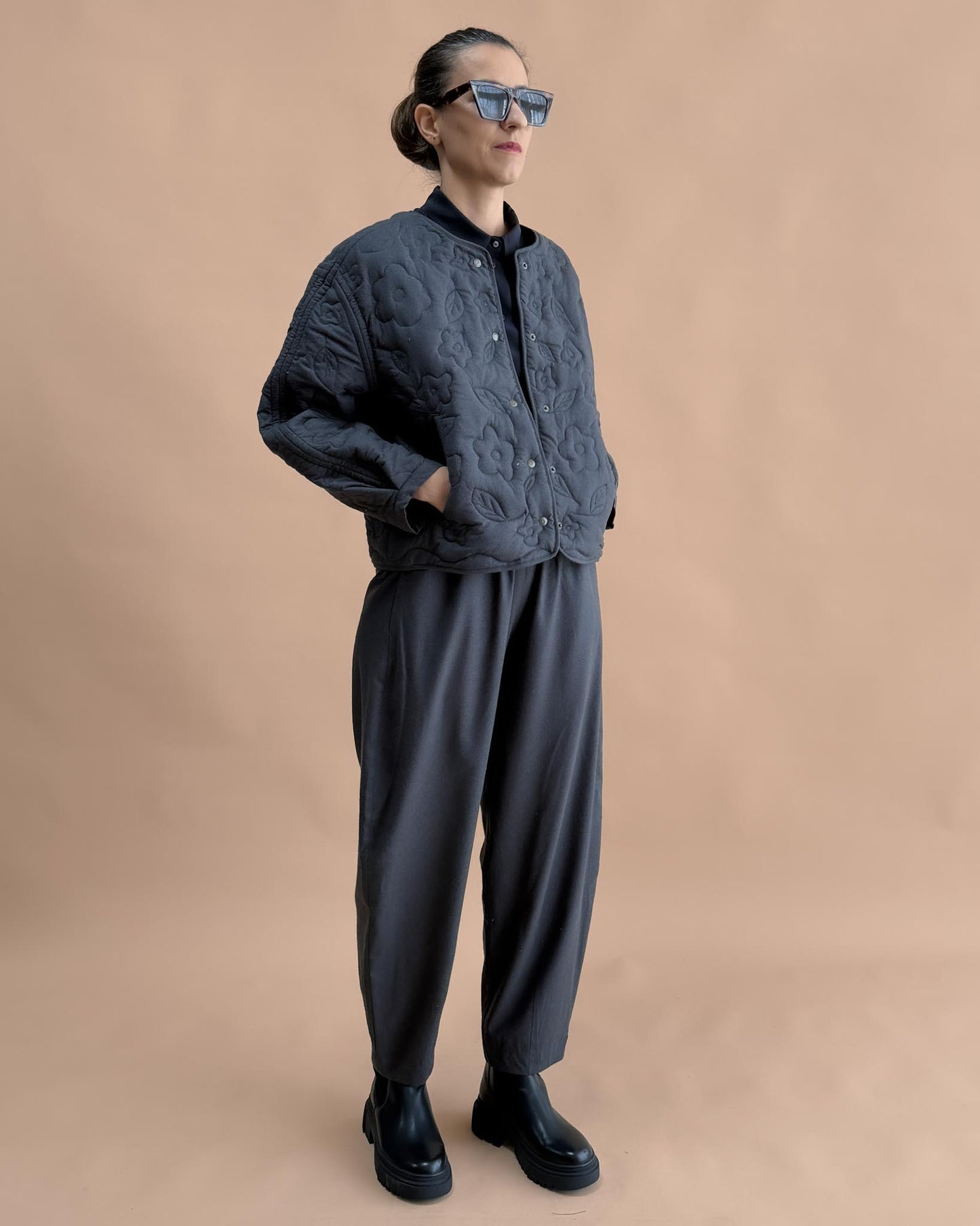 BURET İPEK KAPİTONELİ CEKET