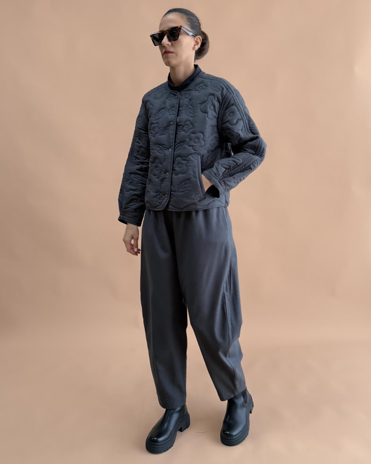 BURET İPEK KAPİTONELİ CEKET