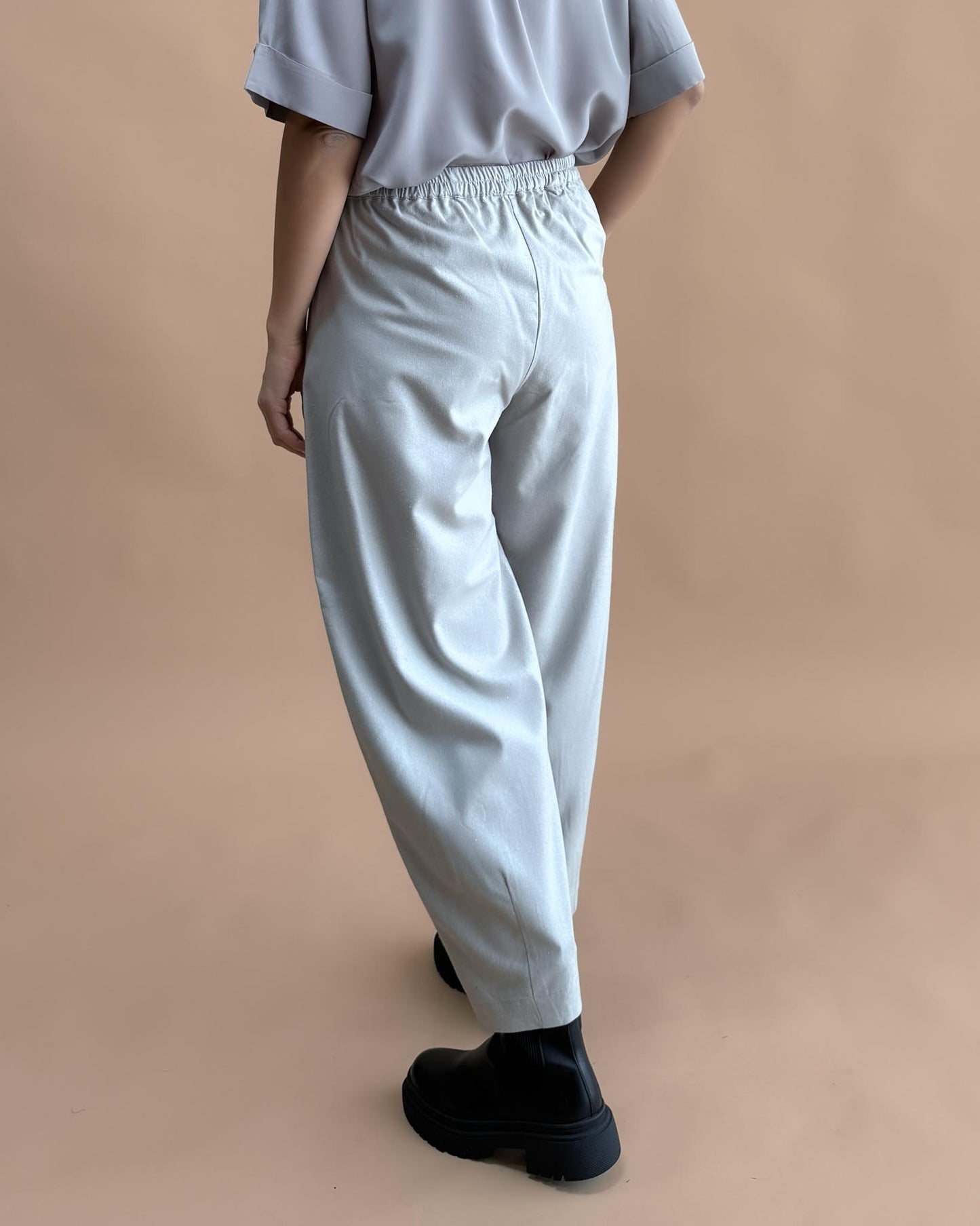 BURET İPEK SOFT BARREL PANTOLON