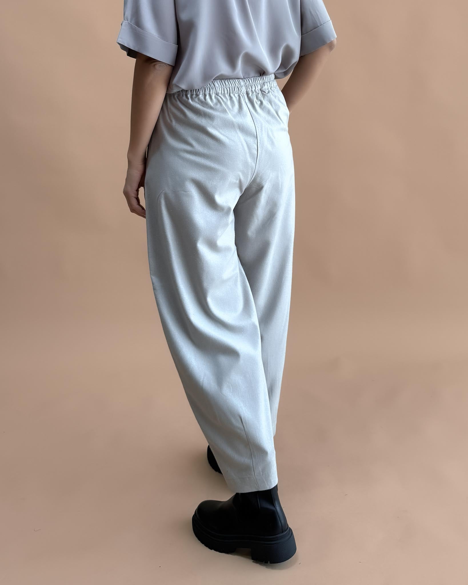 BURET İPEK SOFT BARREL PANTOLON