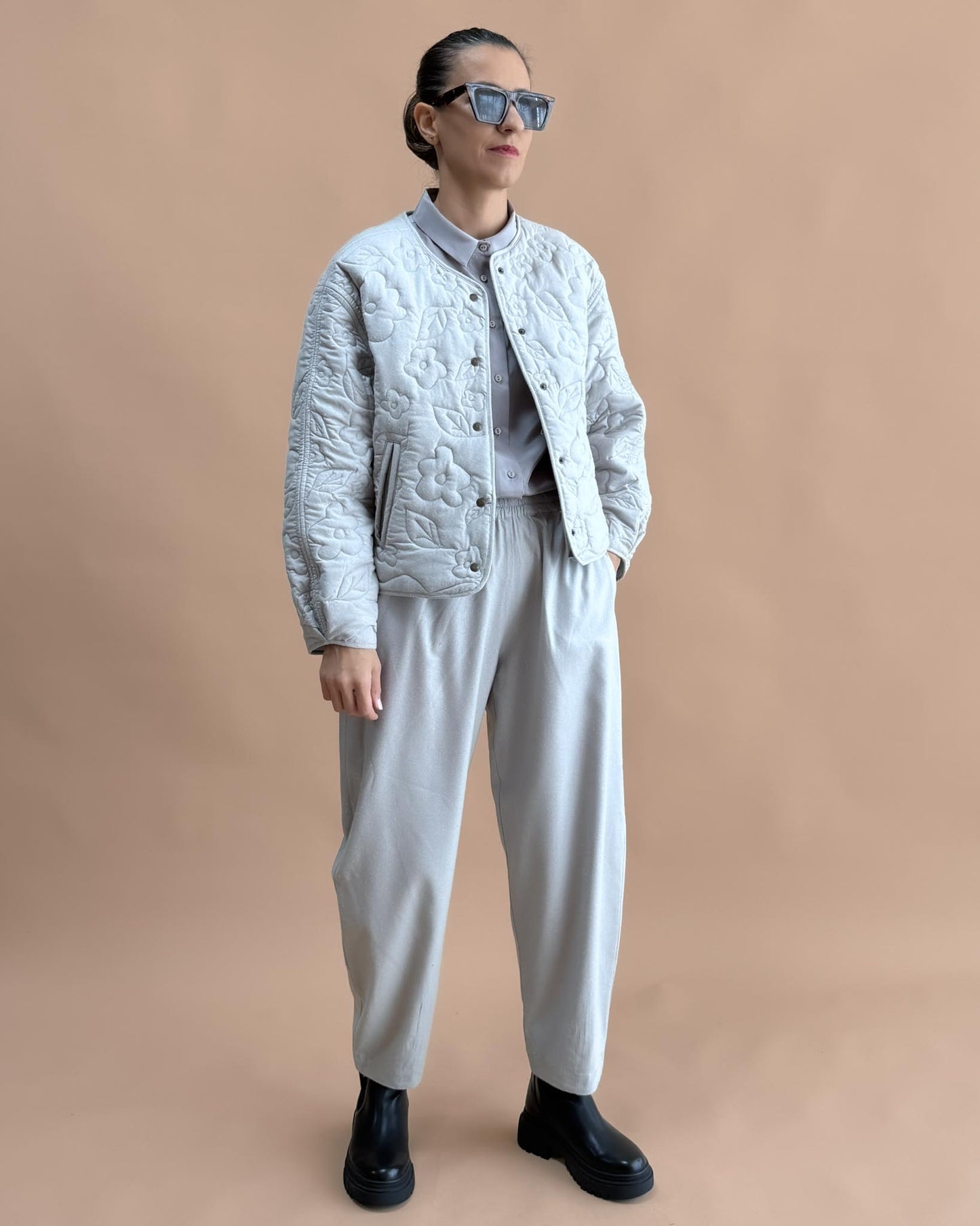 BURET İPEK SOFT BARREL PANTOLON