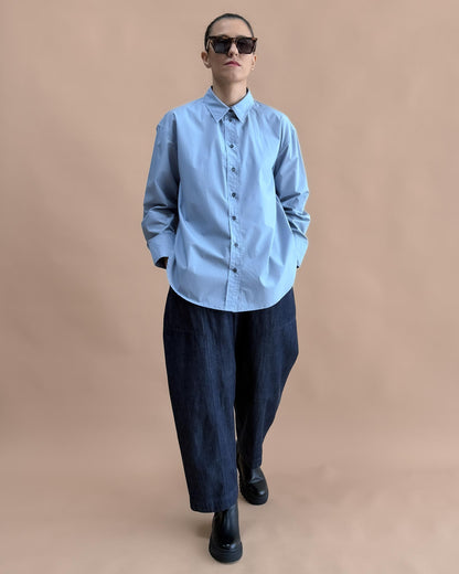 POPLİN OVERSIZE GÖMLEK