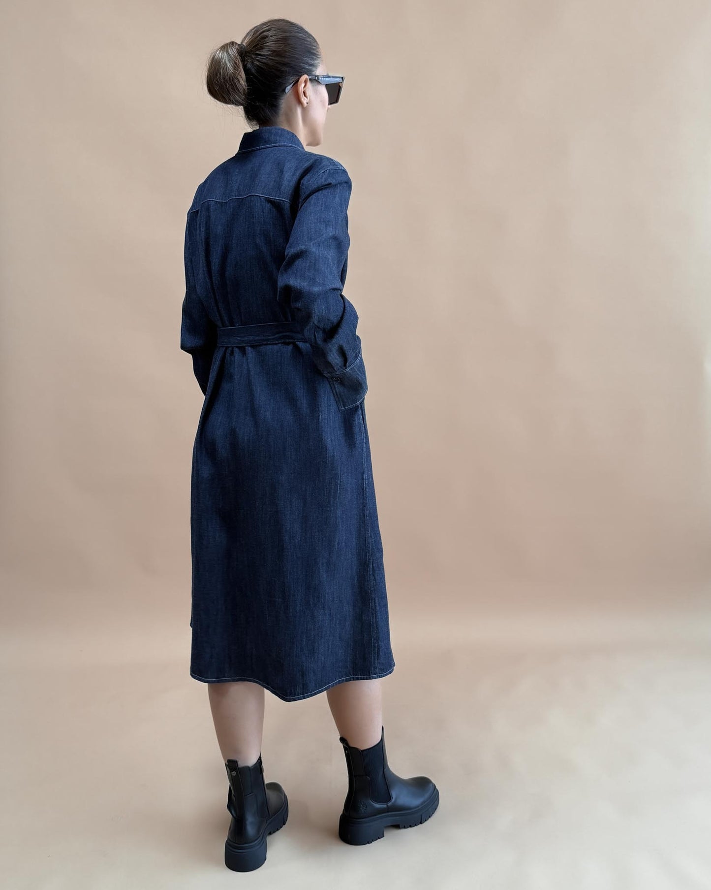 SOFT DENIM GÖMLEK ELBİSE