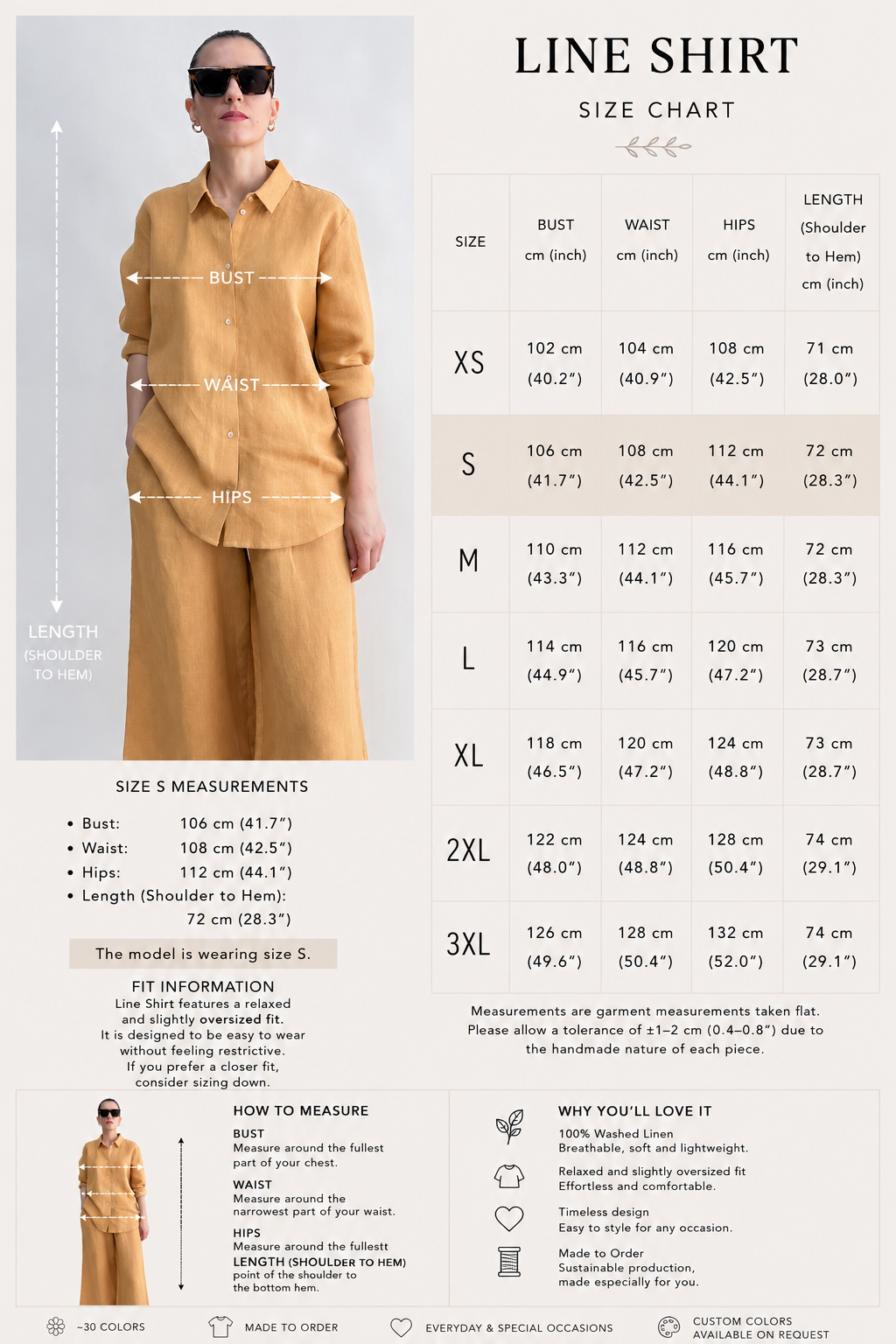 CLASSIC LINEN SHIRT